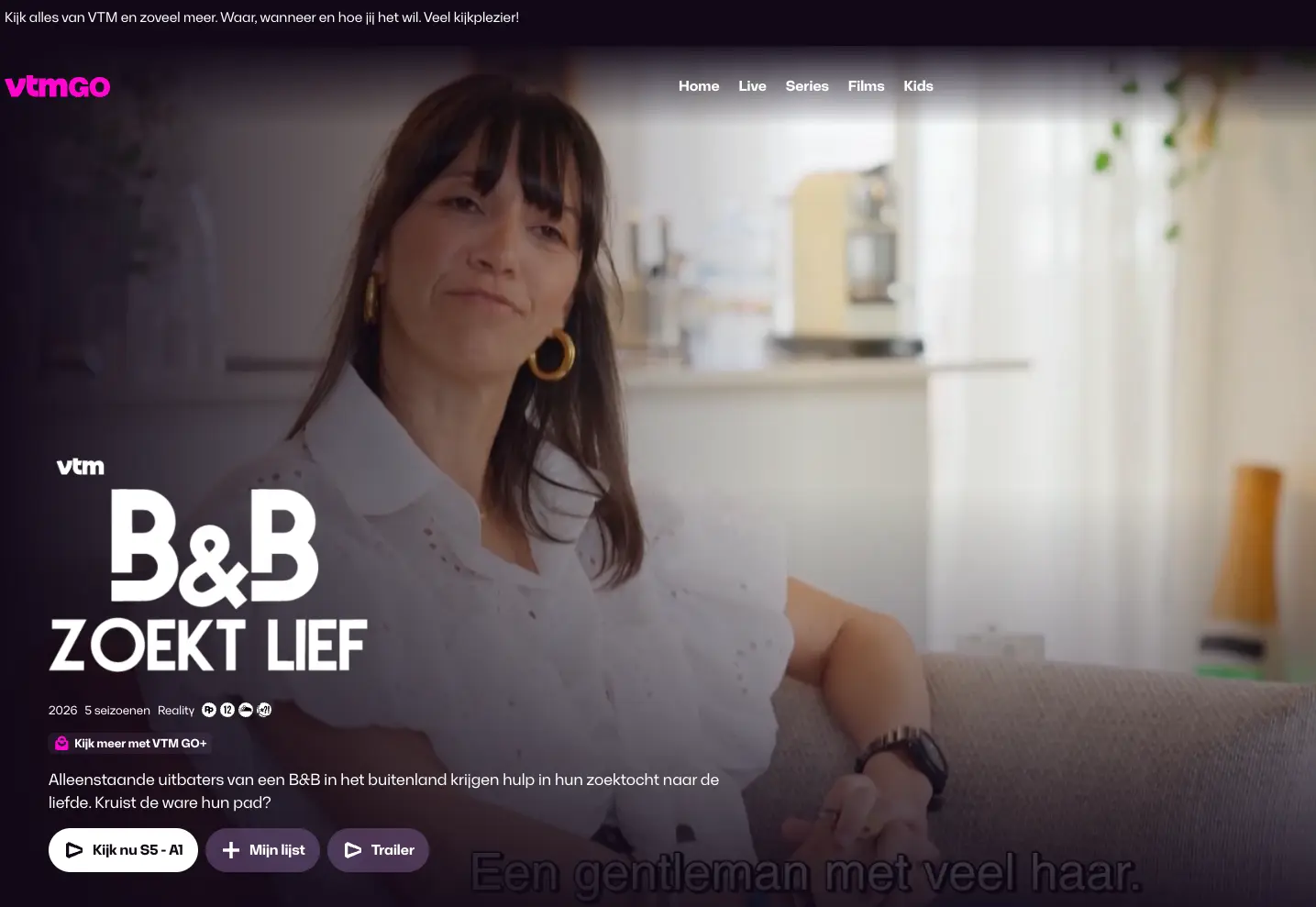 B&B zoekt lief kijken in Nederland: zo stream je alle seizoenen op VTM GO